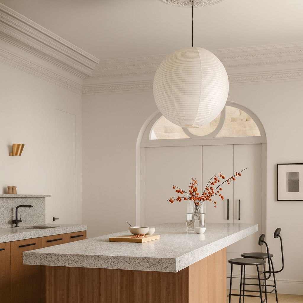 KAZEN | Japanese Paper Pendant Light