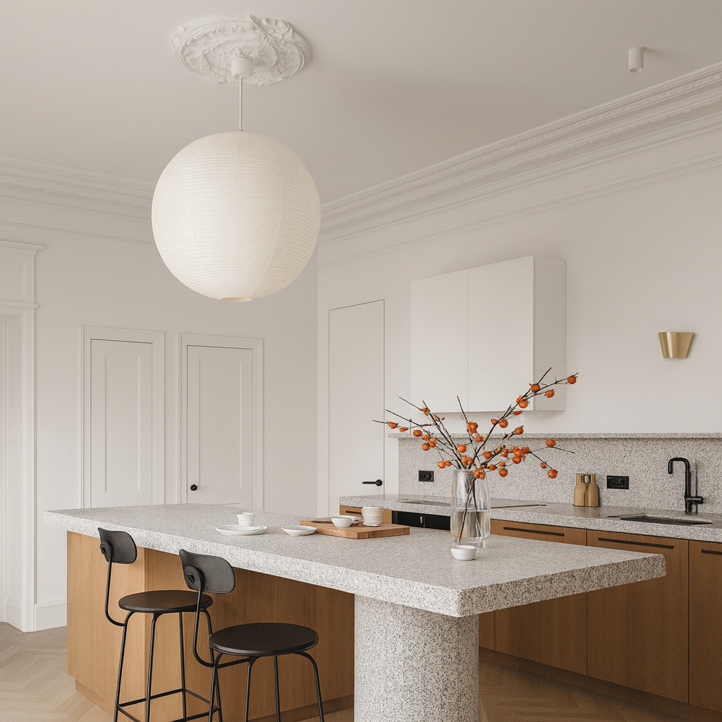 KAZEN | Japanese Paper Pendant Light