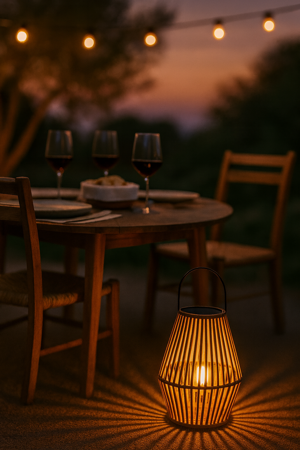 LUMORA | SOLAR LANTERN FOR THE OUTDOOR AREA