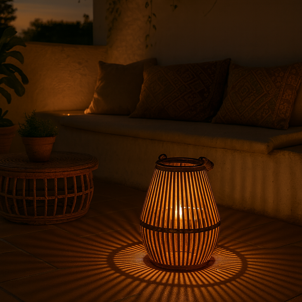 LUMORA | SOLAR LANTERN FOR THE OUTDOOR AREA