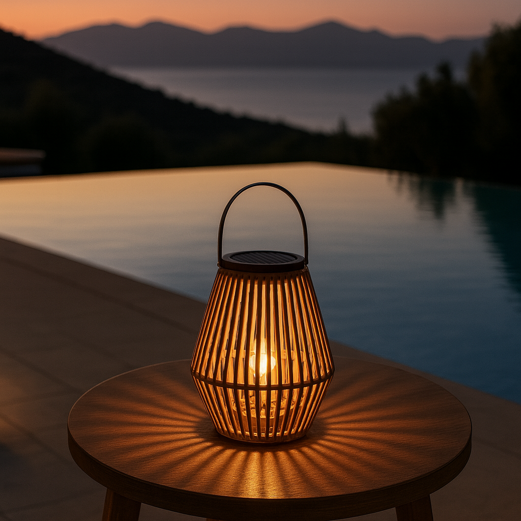 LUMORA | SOLAR LANTERN FOR THE OUTDOOR AREA