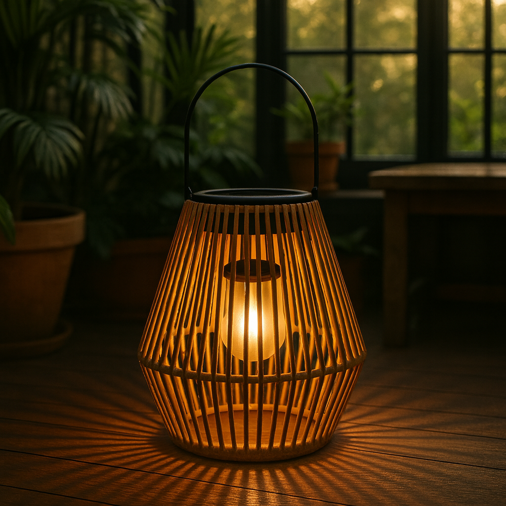 LUMORA | SOLAR LANTERN FOR THE OUTDOOR AREA